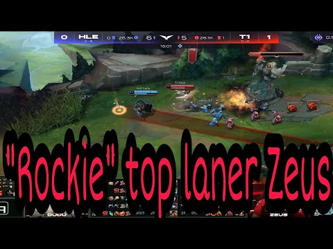 T1 Zeus Irelia vs HLE