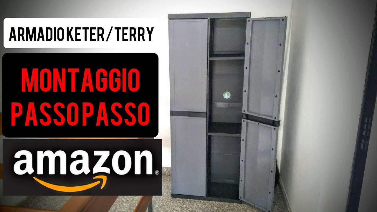 Watch Now MONTAGGIO ARMADIO PER ESTERNI KETER TERRY TOOMAX | PLASTICA PVC | PORTASCOPE |TUTORIAL MONTAGGIO ARMADIO PER ESTERNI KETER TERRY TOOMAX | PLASTICA PVC | PORTASCOPE |TUTORIAL