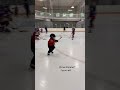 Skating progress 2 years old vs 3 years old! #hockeyprogress #iceskating #learntoskate #skating