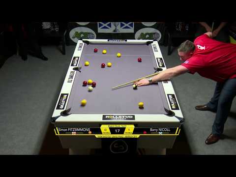 Simon Fitzsimmons v Barry Nicoll Taom Shootout Grand Final  Group 3