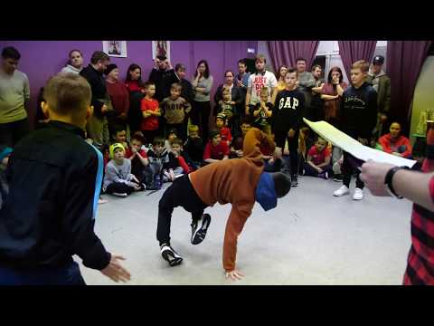KIDS BATTLE by TDS - kids 3x3 bboy Rich & Chir & FlashUp vs Руслан & Александр & Паша