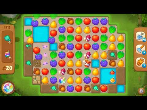 Gardenscapes Area 9 Day 1 Level 1913 - No Boosters Or Hacks