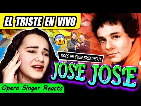 Opera Singer Reacts to Jose Jose - El Triste en vivo [1970]