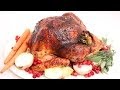 Apple Cider Glazed Thanksgiving Turkey Recipe Laura Vitale Laura In The Kitchen Episode 673