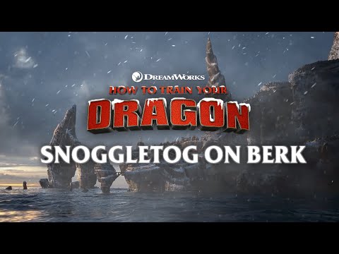 How to Train Your Dragon: Snoggletog on Berk | Music and Ambience - 1 HR | (Christmas Special)