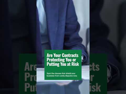 Matthew Fornaro short clip - key contract clauses for business protection