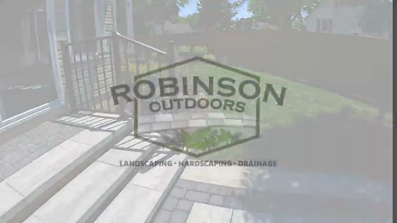 Landscaping Drone Tour - Robinson Outdoors