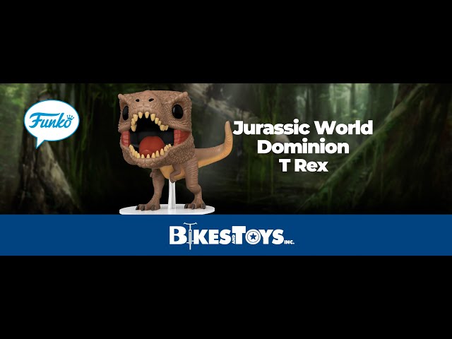 Vídeo relacionado con POP Funko Movies: Jurassic Park - Tyrannosaurus - Figura de Vinilo Coleccionable - Idea de Regalo- Mercancia Oficial - Juguetes para Niños y Adultos - Movies Fans - Muñeco para Coleccionistas