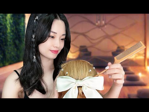 ASMR Doing Your Everyday Hairstyle