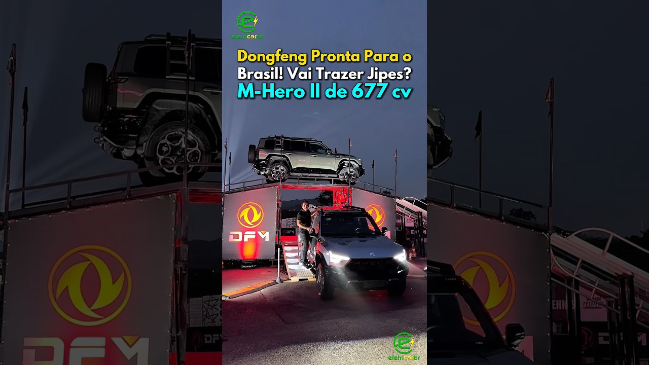 Dongfeng Pronta Para o Brasil! Vai Trazer Jipes? M-Hero II de 677 cv⚡