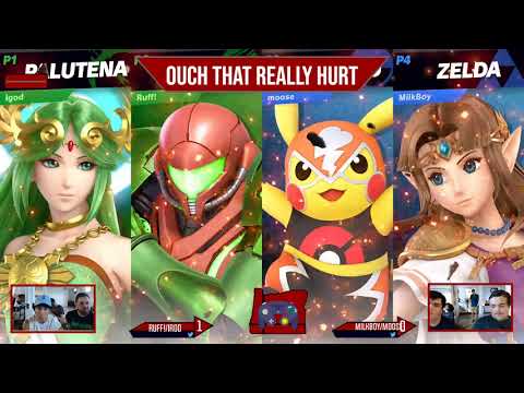 Irod/Ruff vs MilkBoy/Moose - Doubles Round 3 - Ouch That Really Hurt