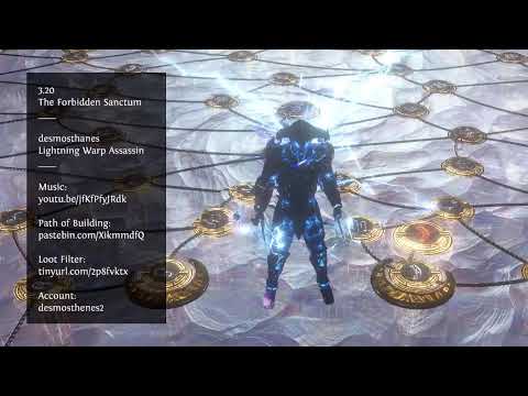 Path of Exile 3.20 Lightning Warp Assassin - Juicy Maps