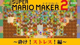 【マリオメーカー2】このコースを遊べばあなたのストレスは無くなります！【スカッと】
