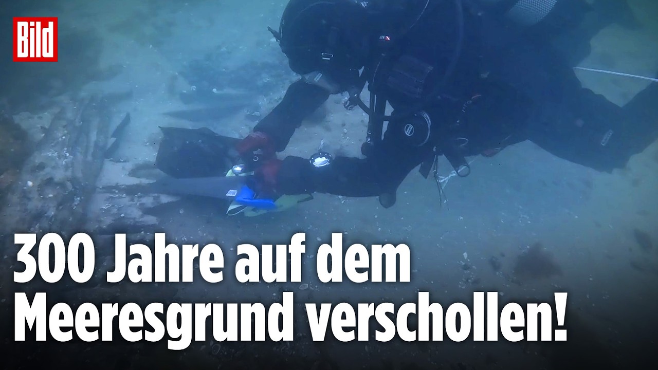 Sensation in der Ostsee: Das fanden Taucher in historischen Kriegsschiffen vor der Küste!