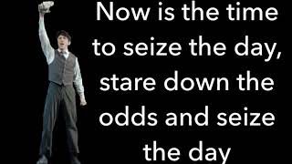 Newsies-Seize the Day lyrics