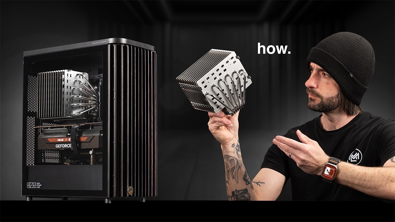 This Fanless CPU Cooler Blew My Mind... | Noctua NH-P1 Quiet, Compact PC Build