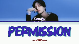 Download lagu Taemin 태민 ' Permission ' Lyrics ( color coded lyrics ) mp3 Download lagu Taemin 태민 ' Permission ' Lyrics ( color coded lyrics ) mp3