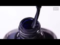 NUB 041 Hurricane Blue nail polish (very dark blue-violet, micro-shine), 14 ml