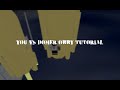 Roblox You VS Homer Obby Tutorial WITH KEYBOARD