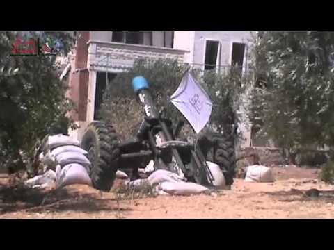 استهداف حاجز القياسات بمدفع جهنم من قبل كتائب أحرار الشمال في محافظة إدلب ضمن مجريات معركة الفتح المبين