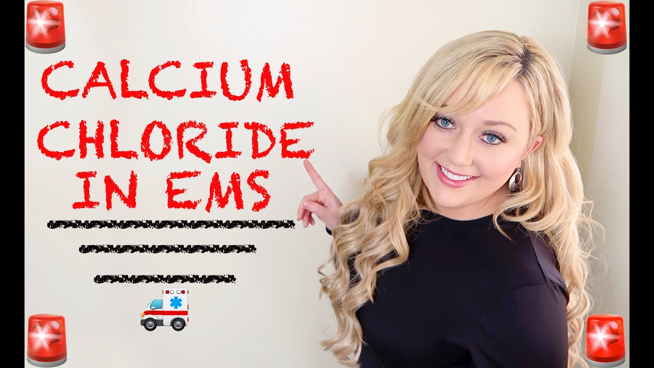 EMT/Paramedic Medication Notecards || Calcium Chloride