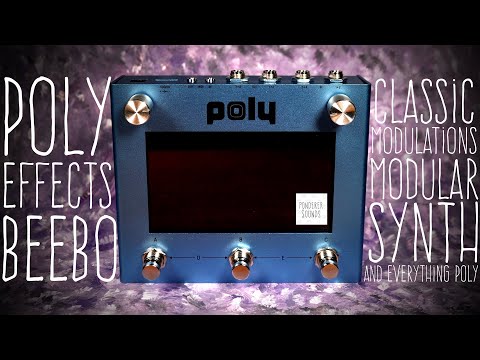 Poly Effects Beebo Digit Multi-Effect, Reverb & Delay Pedal image 3