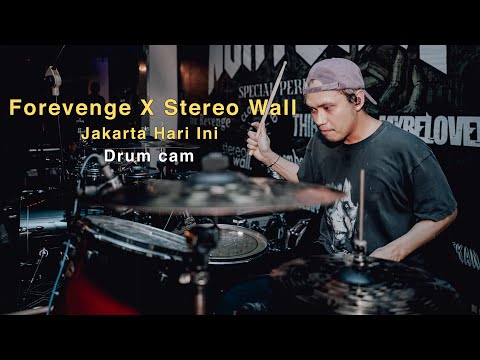 For Revenge X Stereo Wall - Jakarta Hari Ini (Drum Cam) Live at MBE GIGS Bogor