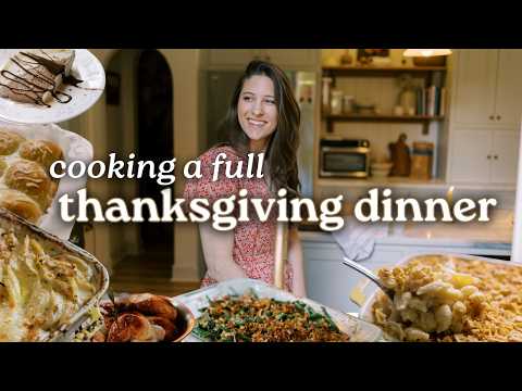 Cooking & Hosting a Full Thanksgiving Dinner for Friends!
