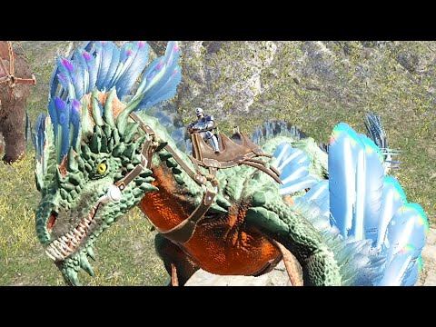 Tester Min Nye Drage - Modded Ark Dansk