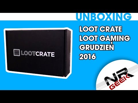 Loot Crate - Loot Gaming - Grudzień 2016 - Space - Unboxing