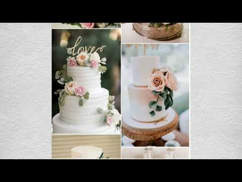 Easy and Elegant Wedding Cake | Wedding Cake Decoration Ideas | Omaima Story Planet 