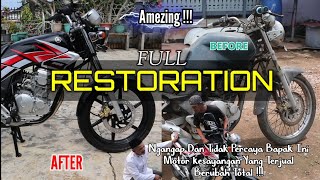 Download lagu Full Restoration Of Yamaha Scorpio Z 225cc Pantan craftsman (Part 3)  Done!! 🔥🔥✅ mp3