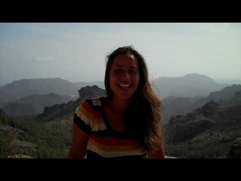 Persian-German, Kaye-Ree singing on mountain (Spain)