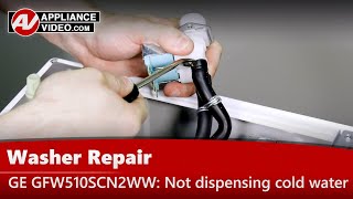 Washer Repair: Not Dispensing Cold Water - Water Inlet Valve