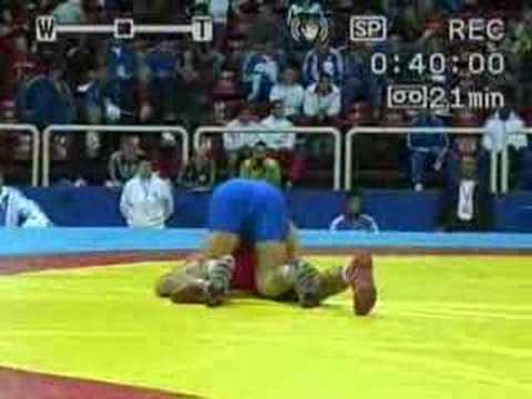55kg GR SASARIDIS Ioannis GRE - BAYRAMOV Rovshan AZE