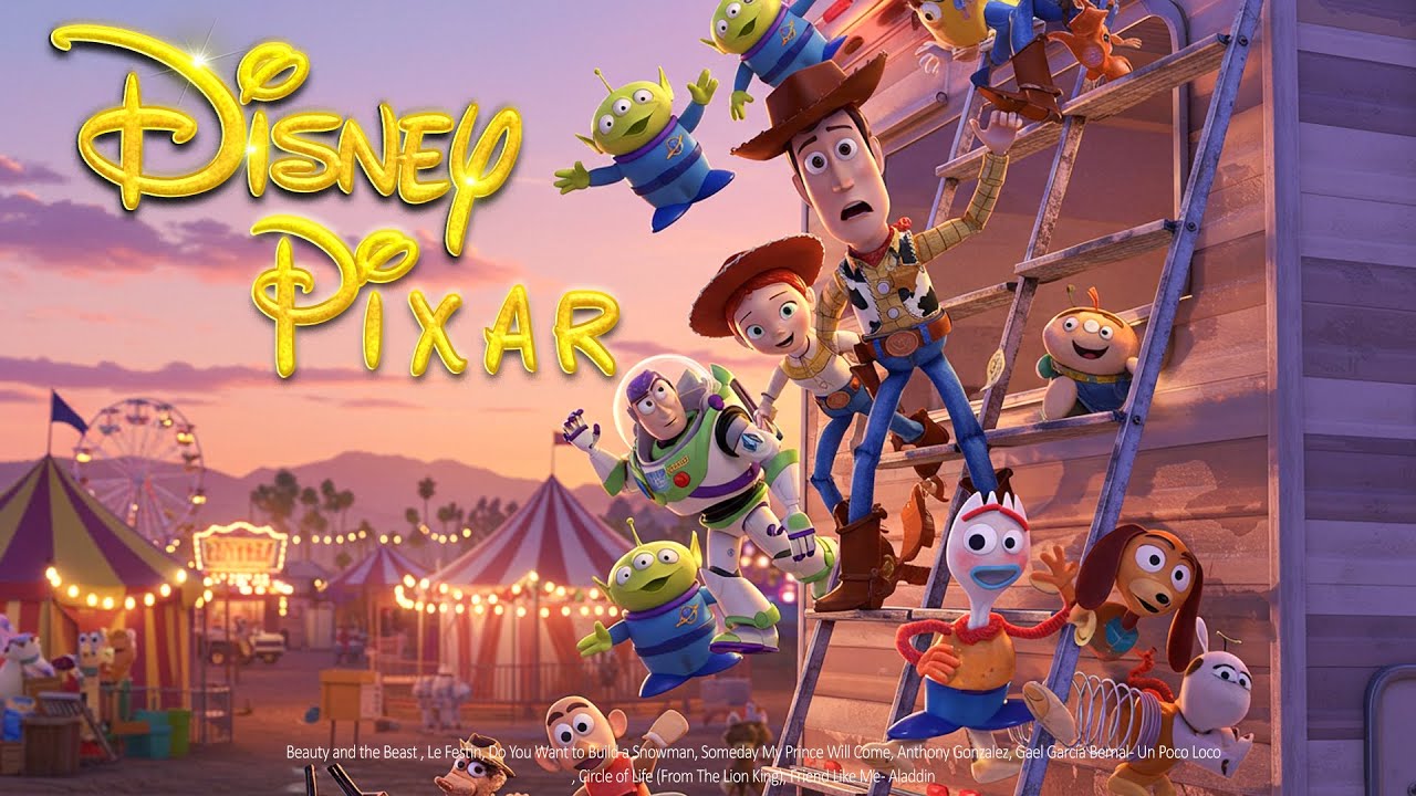 Disney Jazz Playlist ✨| Disney 🏰 OST Jazz Collection l For study, work, focus, relax | Pixar Jazz