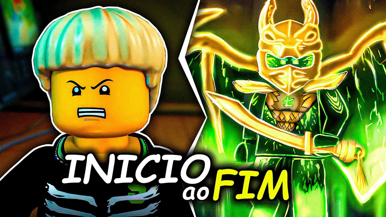 Ninjago em 37 Minutos do Inicio ao Fim
