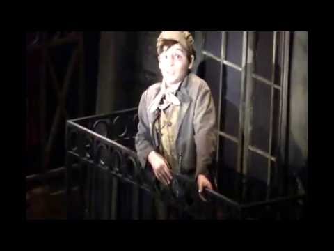 Joshua Colley as Gavroche // Broadway 2014