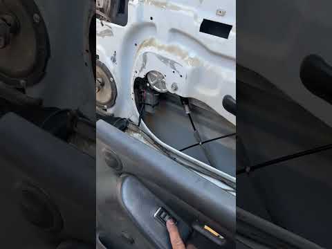 2001 Chevy Silverado converting manual power windows to factory powered regulators!