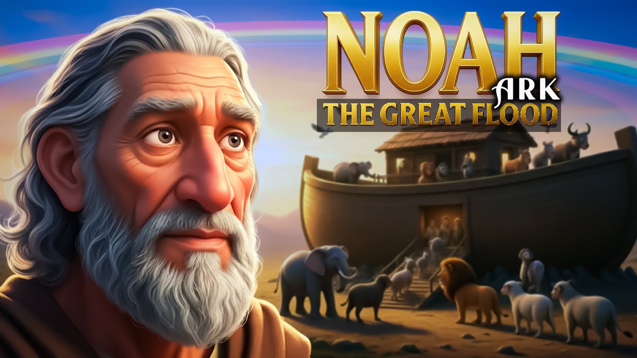 Noah: The Great Flood | Full Bible Story of Judgment and Mercy-Genesis 6–9 Animated #noah #judgment