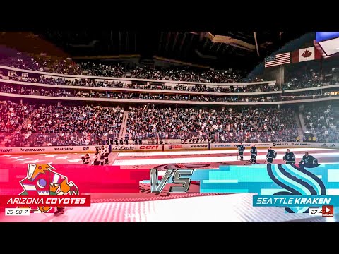 Arizona Coyotes vs Seattle Kraken 4/3/2023 NHL 23 Gameplay