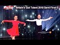 Lexi & Christopher Dancing Duo FANTASTIC FOOTWORK Britain's Got Talent 2018 Semi Finals 5 BGT S12E12