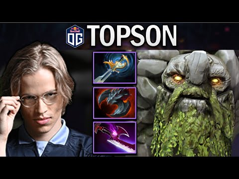 OG.TOPSON TINY WITH DAEDALUS-ECHO SABRE - DOTA 2 GAMEPLAY