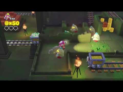 Captain Toad Treasure Tracker - Buch 3 - Level 9 - Lorenfahrt durch den Modertempel