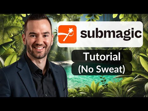 Submagic AI Tutorial (The Fastest Way to Add Captions)