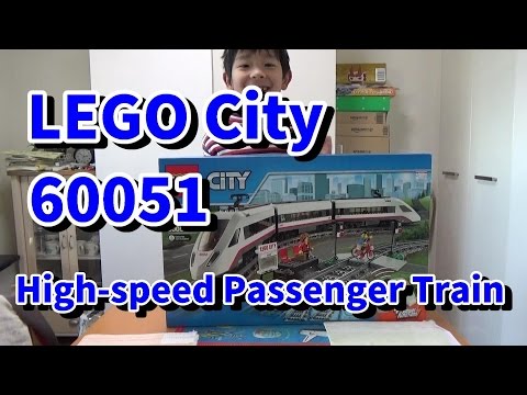 Lego City 60051 High-speed Passenger Train - LEGO speed build