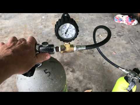 Air transfer to pony bottle with whip. SUBSCRIBE..........