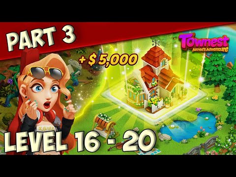 Townest Alfred's Adventure Level 16 - 20 [ Gameplay Story ] Part 3 HD