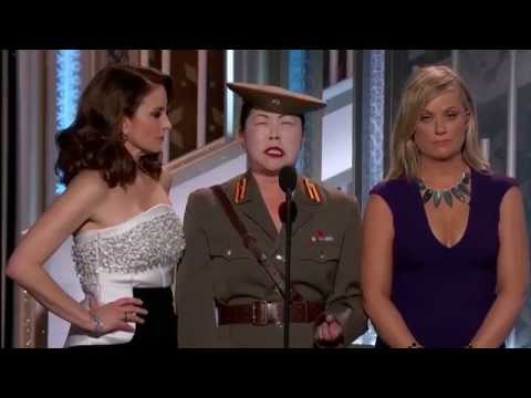 Margaret Cho mocks Kim jong-un at 2015 Golden Globes