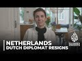 Dutch Diplomat Angelique Eijpe resigns in protest of Dutch government's Gaza policy